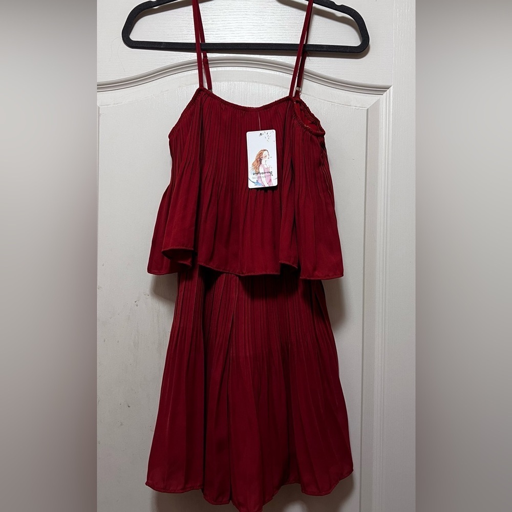 Pretty garden women’s shorts romper, size small, spaghetti strap, summer - Picture 3 of 7